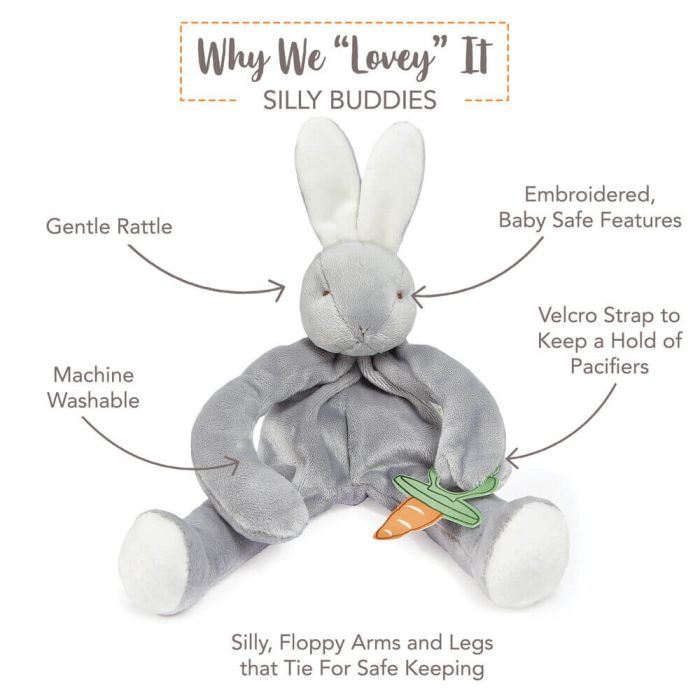 BBTB Silly Buddy Bunny - Bud Blue