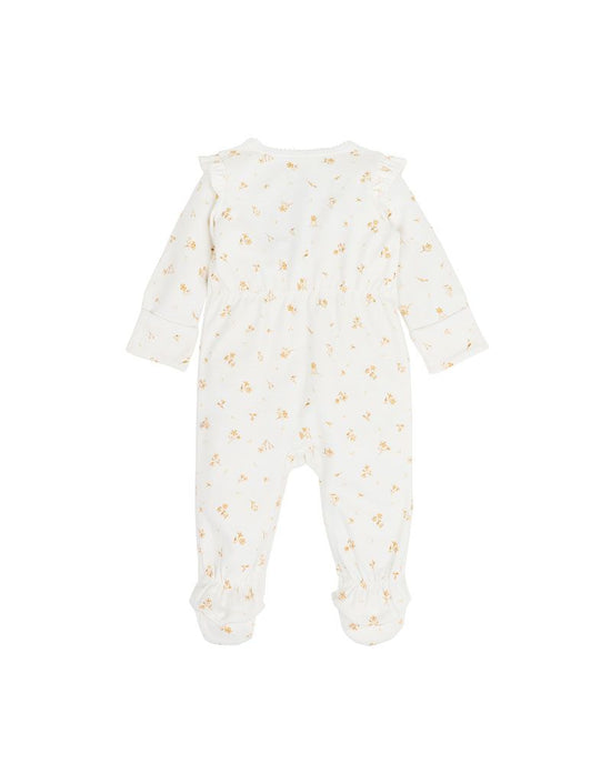 Bebe Bailey Floral LS Zip Onesie