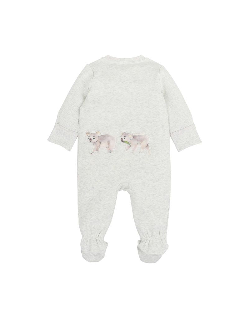 Bebe Bailey Koala LS Zip Onesie