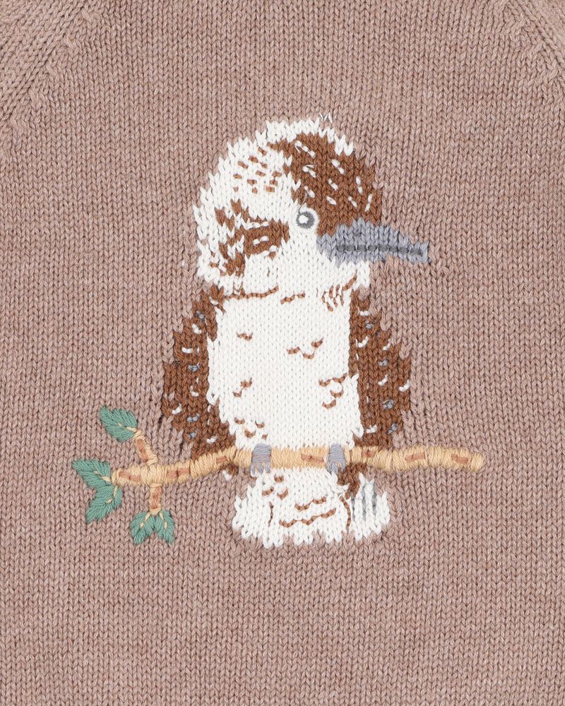 Bebe Bailey Kookaburra Jumper- Chestnut