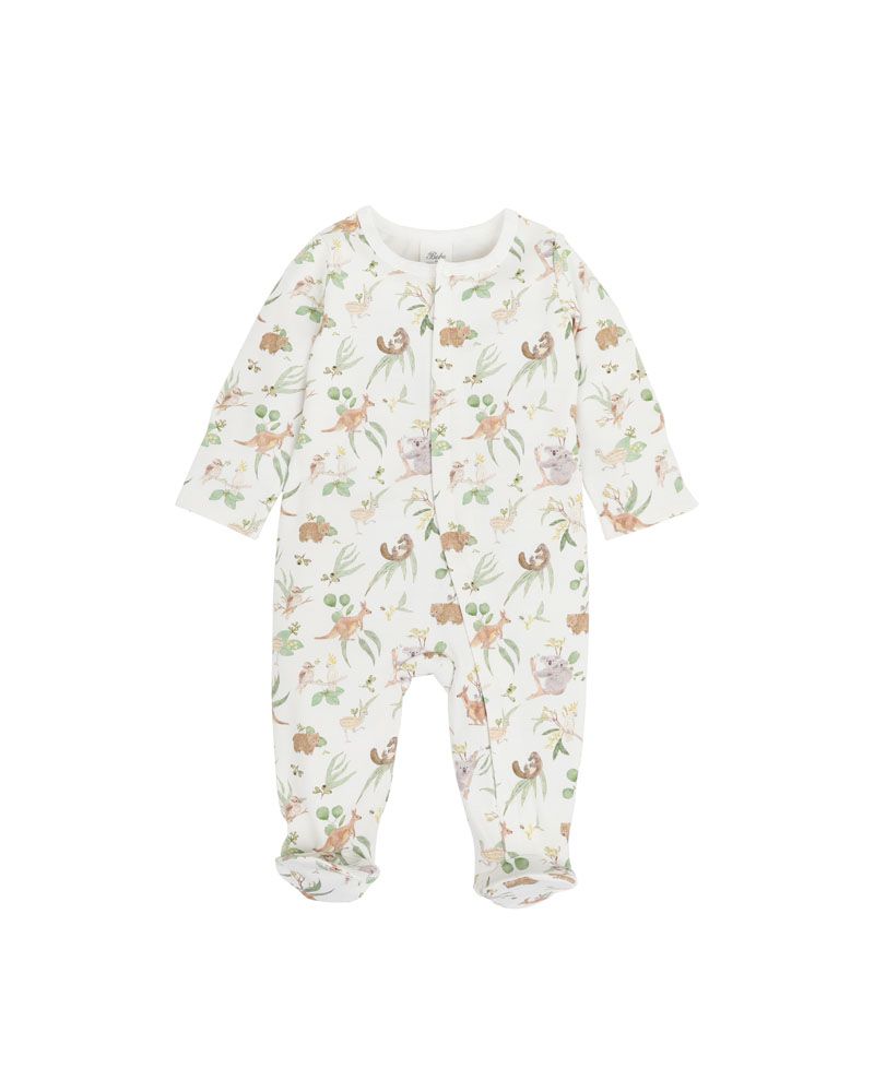 Bebe Bailey Native LS Zip Onesie