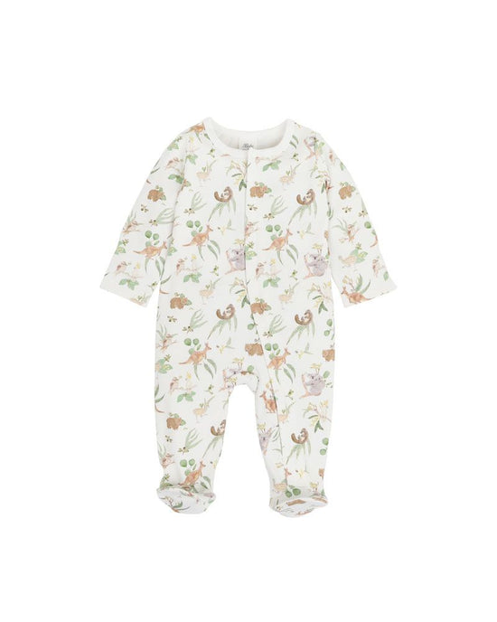 Bebe Bailey Native LS Zip Onesie