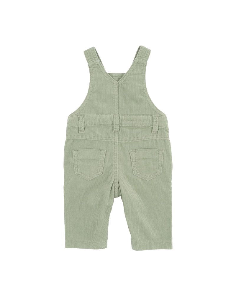 Bebe Isaac Cord Overalls - Sage Green