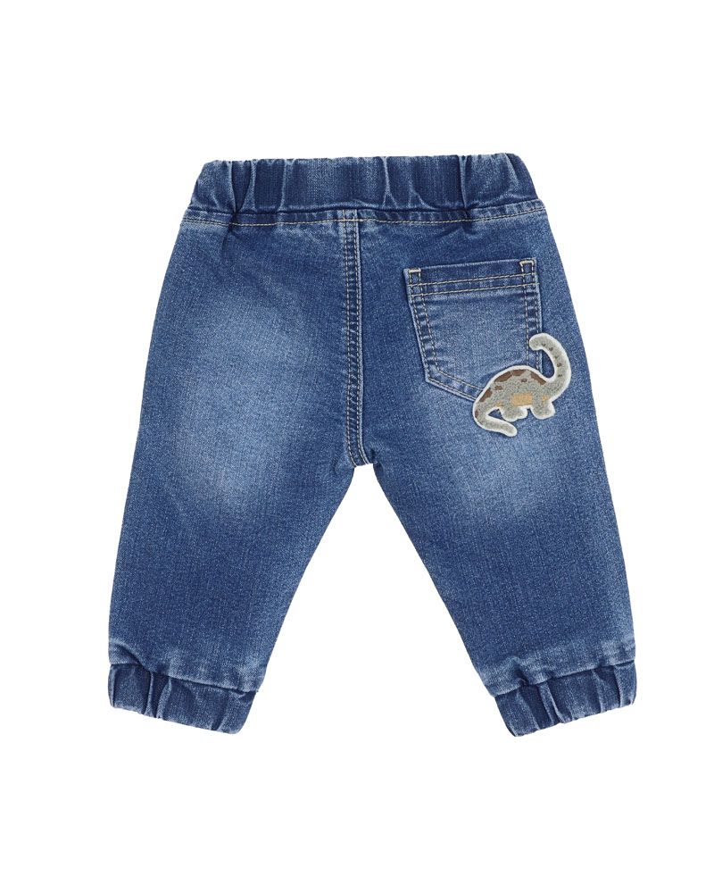 Bebe Isaac Denim Pull On Jeans - Indigo Blue