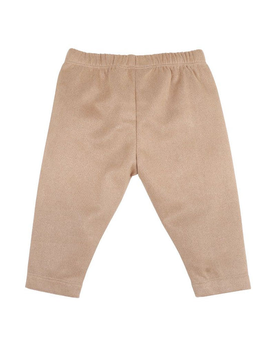 Bebe Nancy Mock Suede Leggings - Taupe