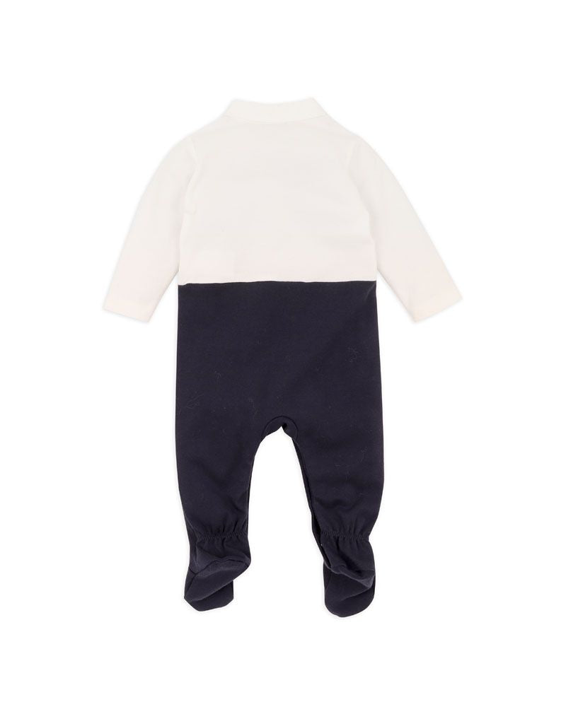 Bebe Oliver Gentleman Onesie - Cloud Navy