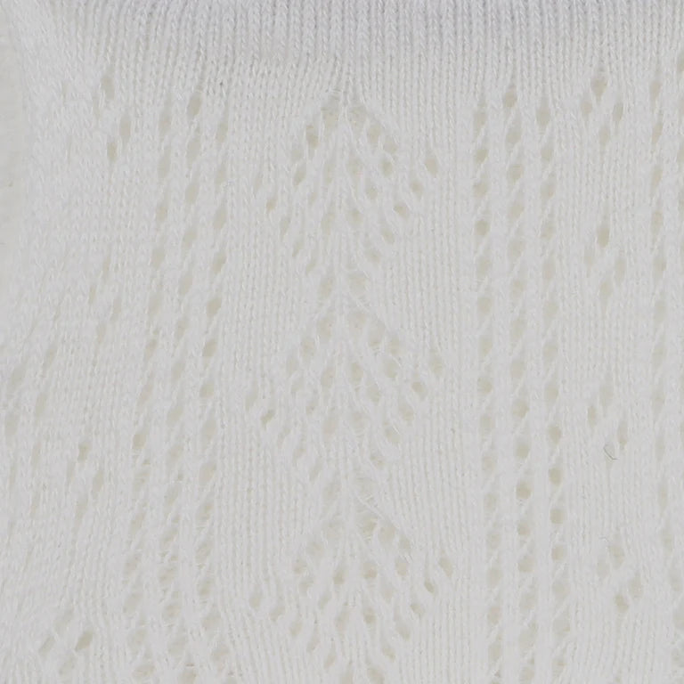 Bebe Pointelle Knee High Socks - Cloud