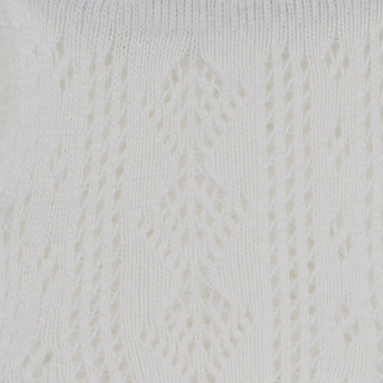 Bebe Pointelle Knee High Socks - Cloud