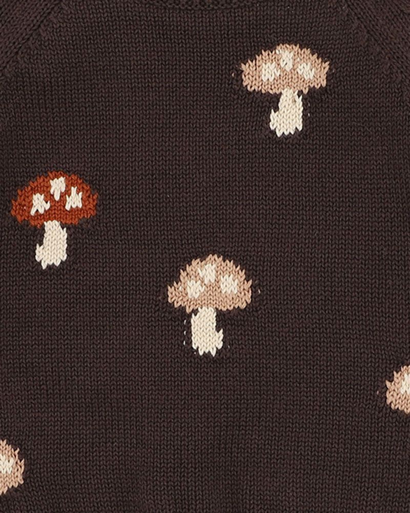 Bebe Toby Mushroom Jumper - Dark Oak