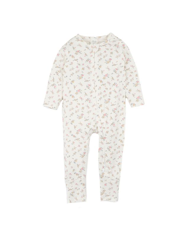 Bebe Rosie Ecocosy Organic LS Zipsuit