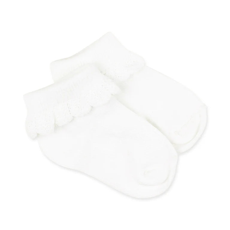 Bebe Drop Needle Socks - Cloud