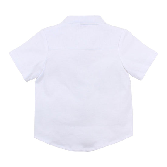 Bebe Harry Linen Jersey Shirt - White