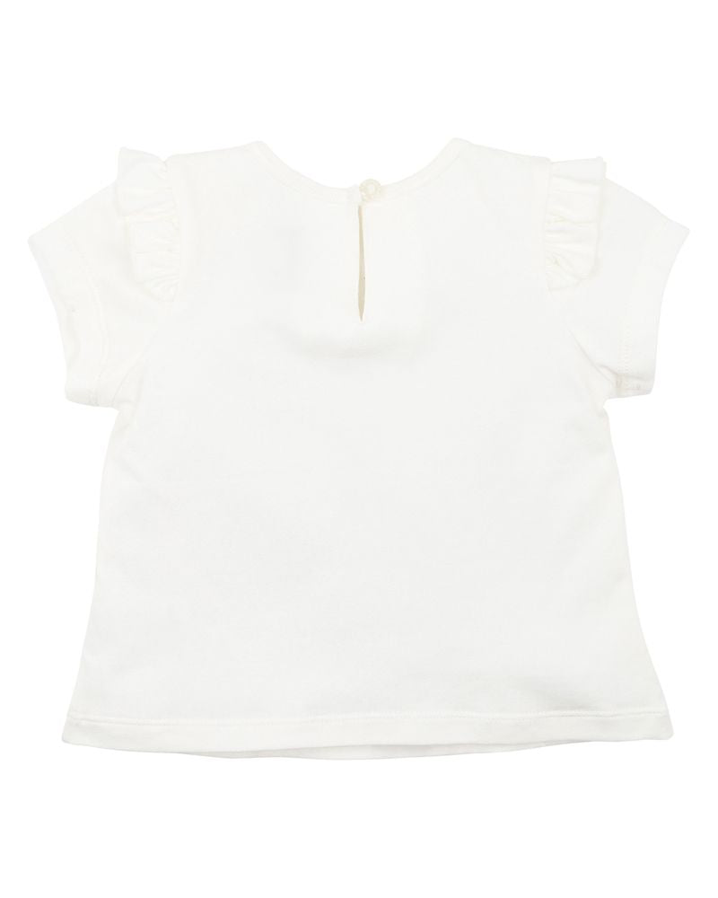 Bebe Lara Bunny Tee - Cream