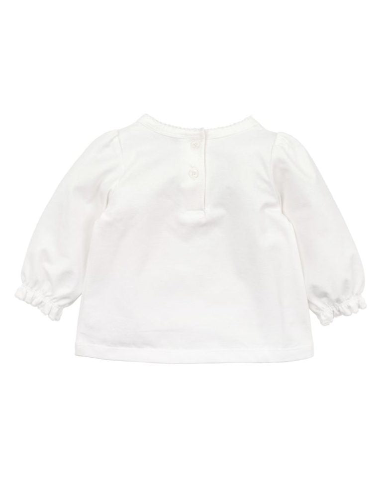 Bebe Olive Scene Tee Cloud