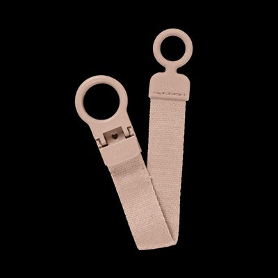 Bibs Pacifier Clip Loop - Blush