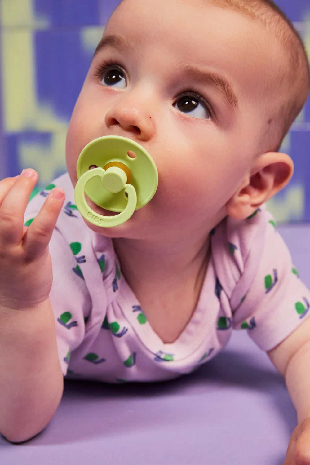 Bibs Colour Round Latex -Matcha/Cactus