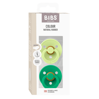 Bibs Colour Round Latex -Matcha/Cactus