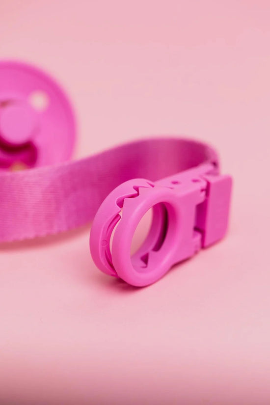 Bibs Pacifier Clip Loop - Bubblegum