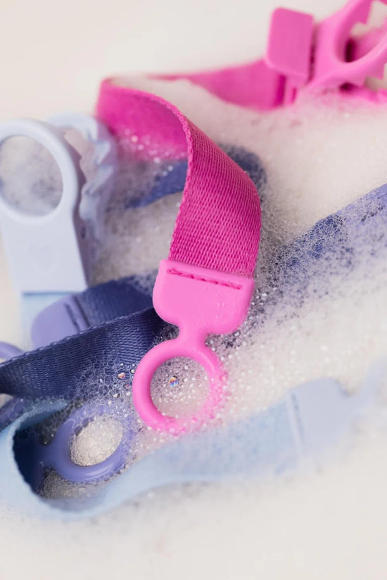Bibs Pacifier Clip Loop - Bubblegum