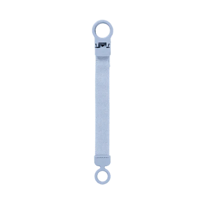 Bibs Pacifier Clip Loop - Dusty Blue