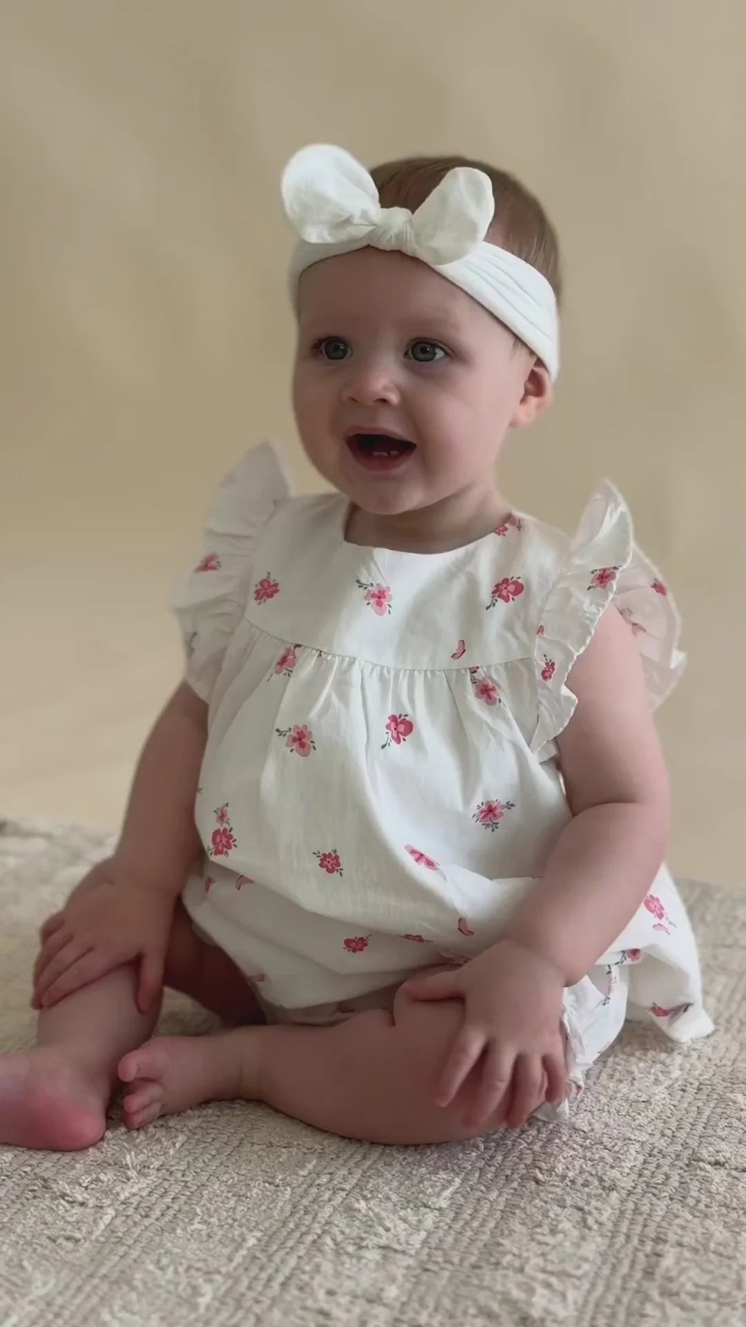 Confetti Kidz Organic Ruffle Set - Pink Posies