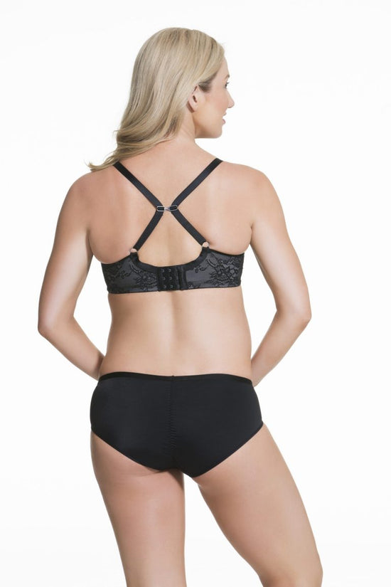 Cake Waffles Bra - Black