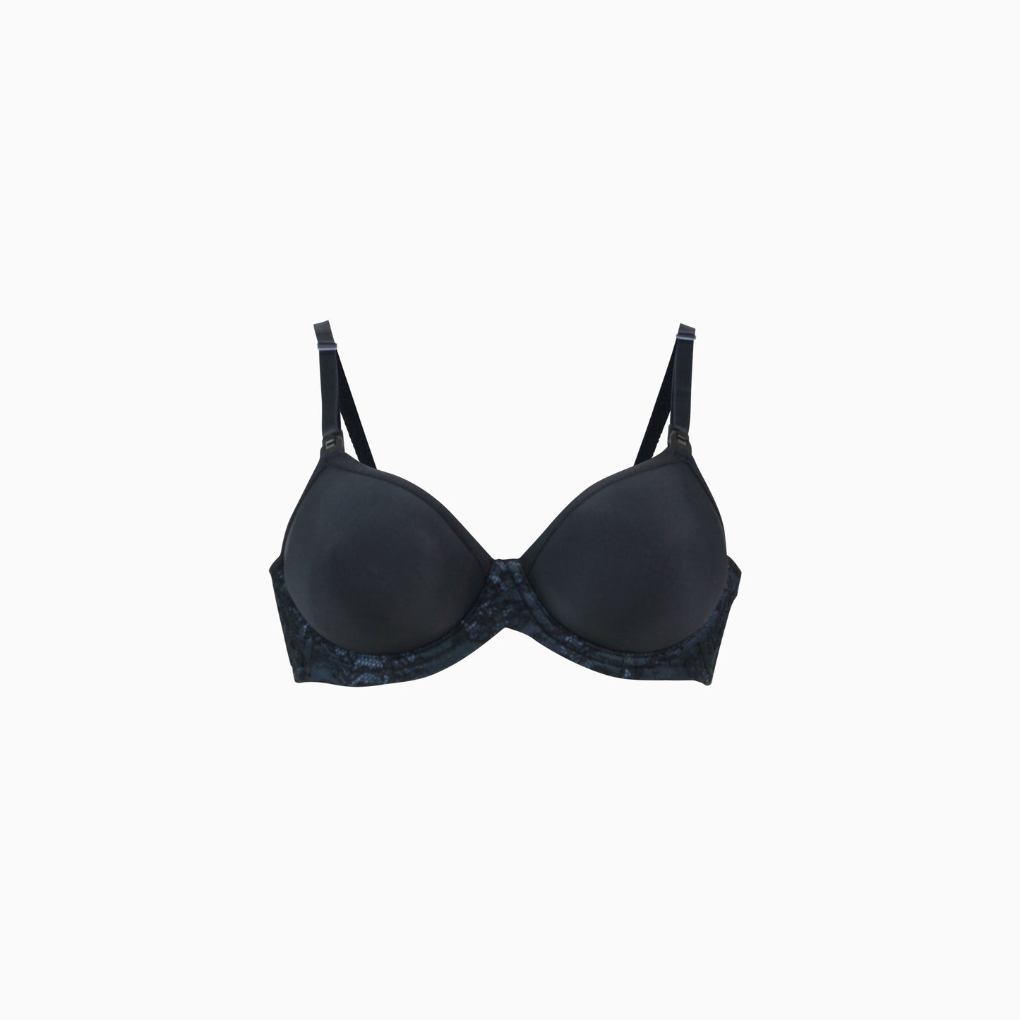 Cake Waffles Bra - Black