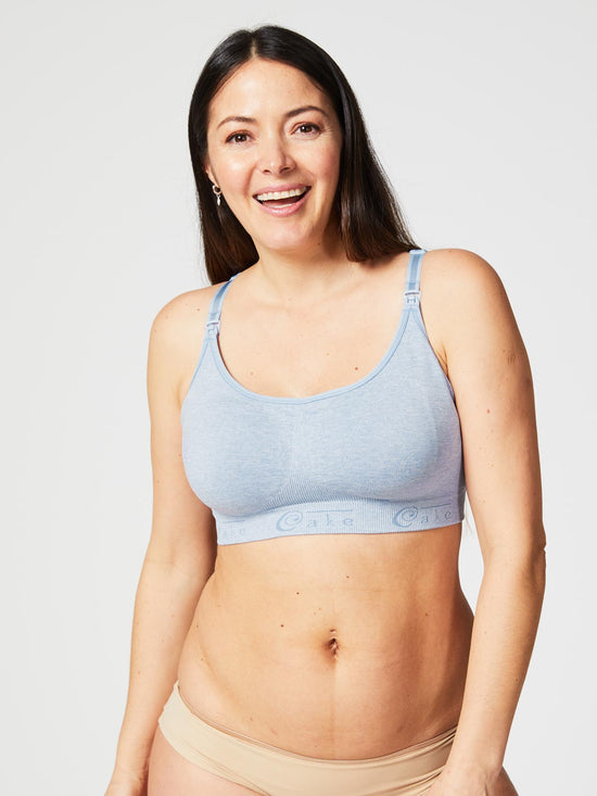 Cake Cotton Candy Bra - Heather Blue