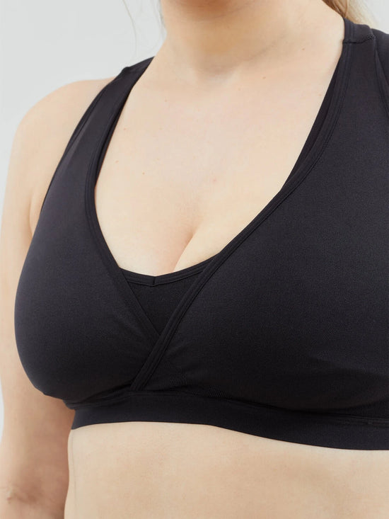 Cake Lotus Yoga & Pump Busty Bra (E - FF) - Black