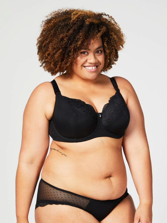 Cake TimTams Nursing Bra - Black