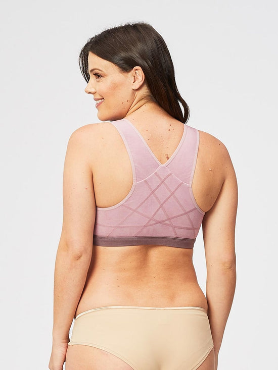 Cake Milk Bamboo Sleep Bra - Mauve