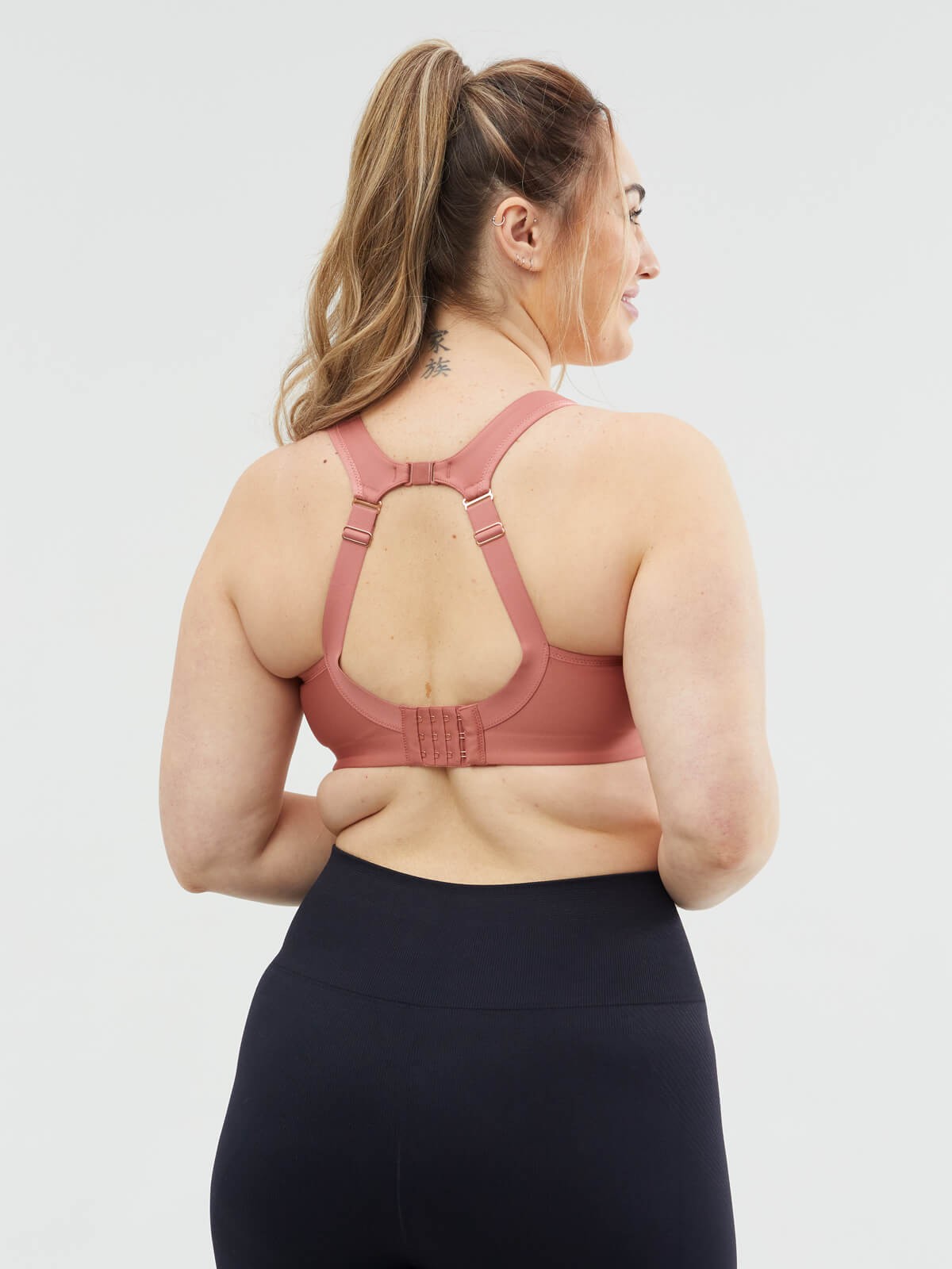 Cake Popcorn Busty Nursing Sports Bra (DD-F) - Brick