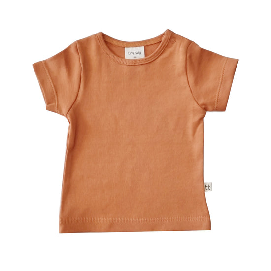 Tiny Twig Tee - Caramel