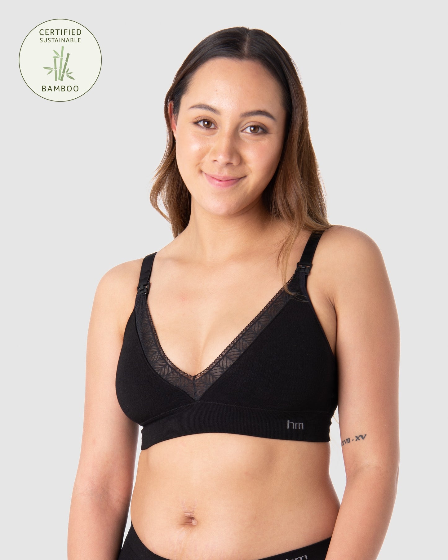 Hotmilk Caress FlexFit Nursing Bra - Black Regular