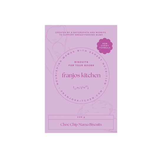 Franjo's Chocolate Chip Lactation Biscuits (Chewy)