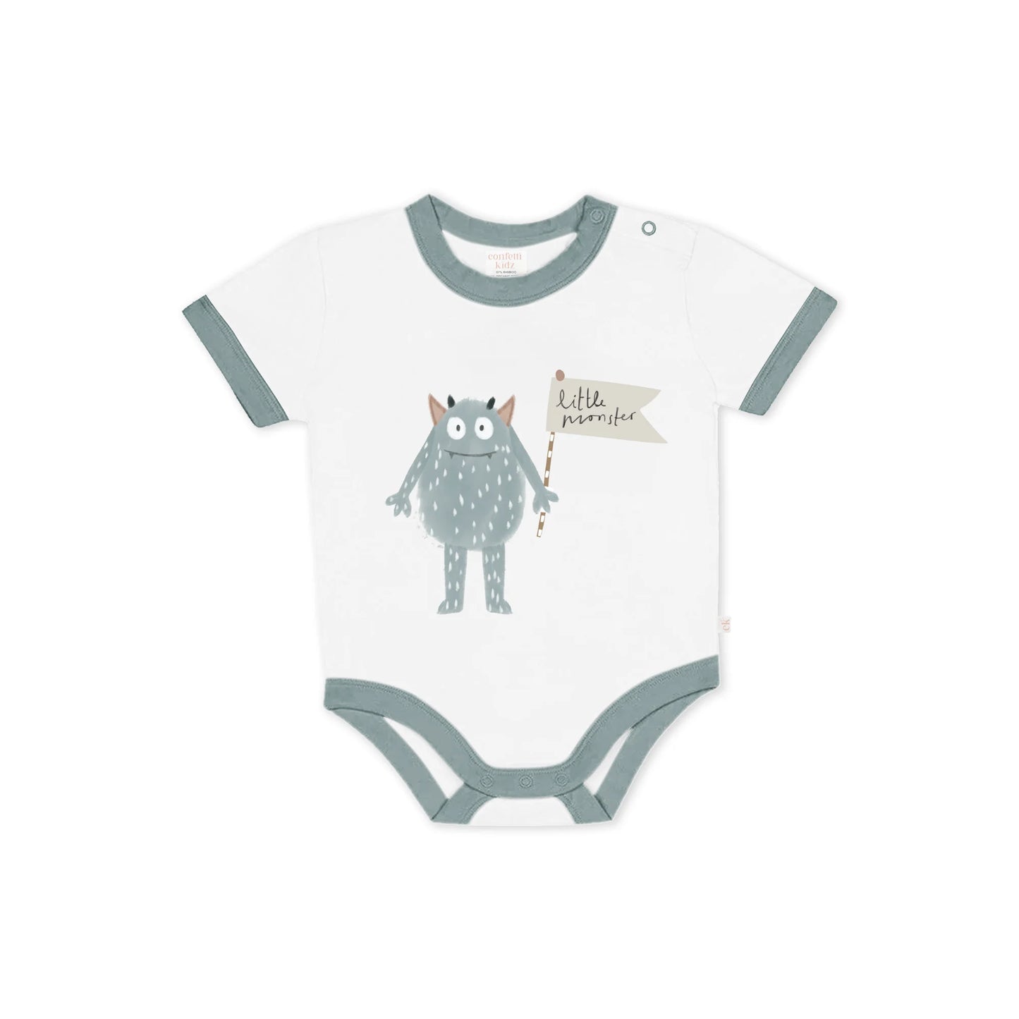 Confetti Kidz Print Bodysuit - Little Monsters