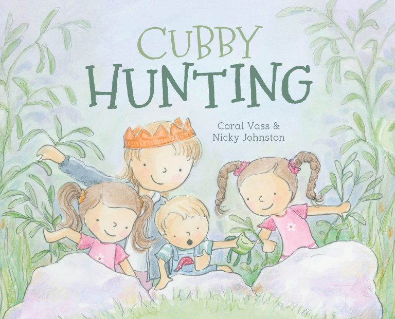 Cubby Hunting  Hardcover Book