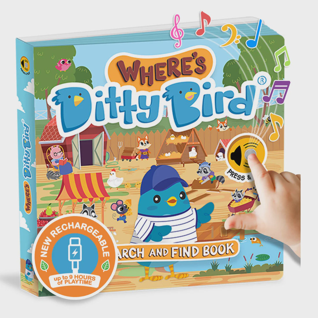 Ditty Bird Where's Ditty Bird? Sound Book – Maternal Instinct