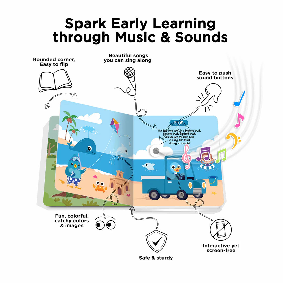 Ditty Bird Colour Songs Sound Book