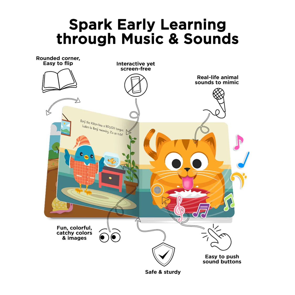 Ditty Bird Touch Sound Book