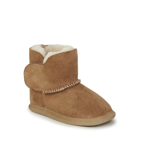Emu Platinum Baby Bootie - Chestnut