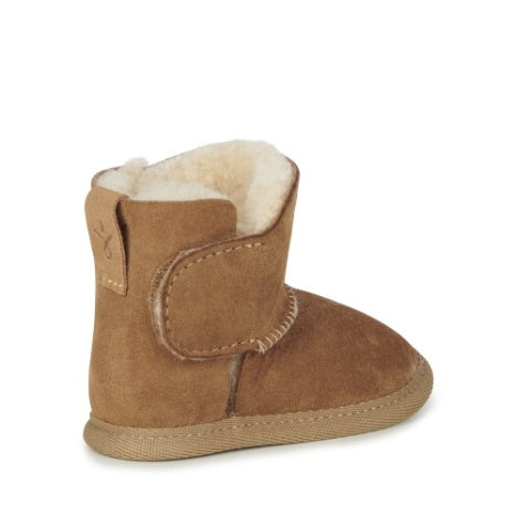 Emu Platinum Baby Bootie - Chestnut