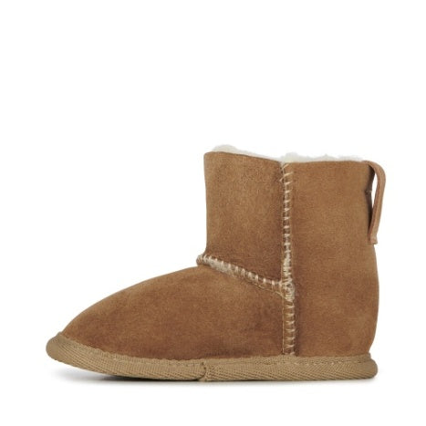 Emu Platinum Baby Bootie - Chestnut