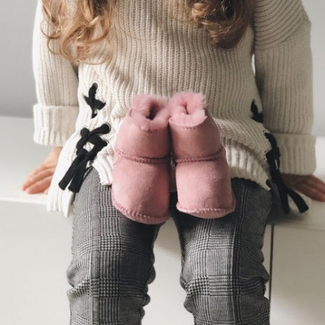 Emu Platinum Baby Bootie - Orchid Pink