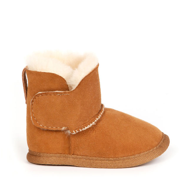 Emu Platinum Baby Bootie - Chestnut