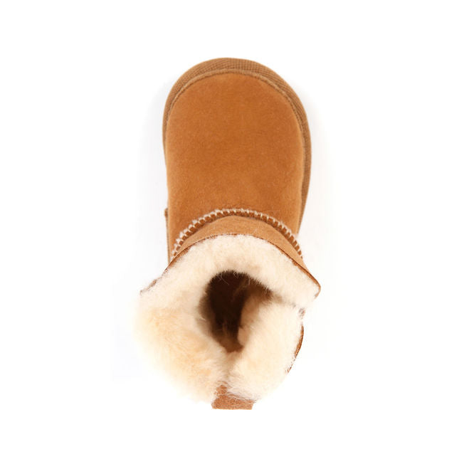 Emu Platinum Baby Bootie - Chestnut