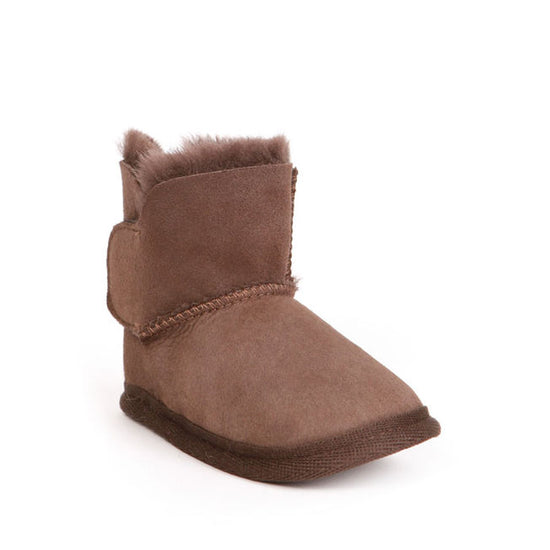 Emu Platinum Baby Bootie - Chocolate