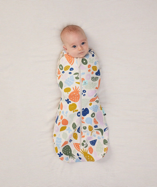 Ergo Pouch Cocoon Swaddle Bag 0.2 TOG - Fruit Salad