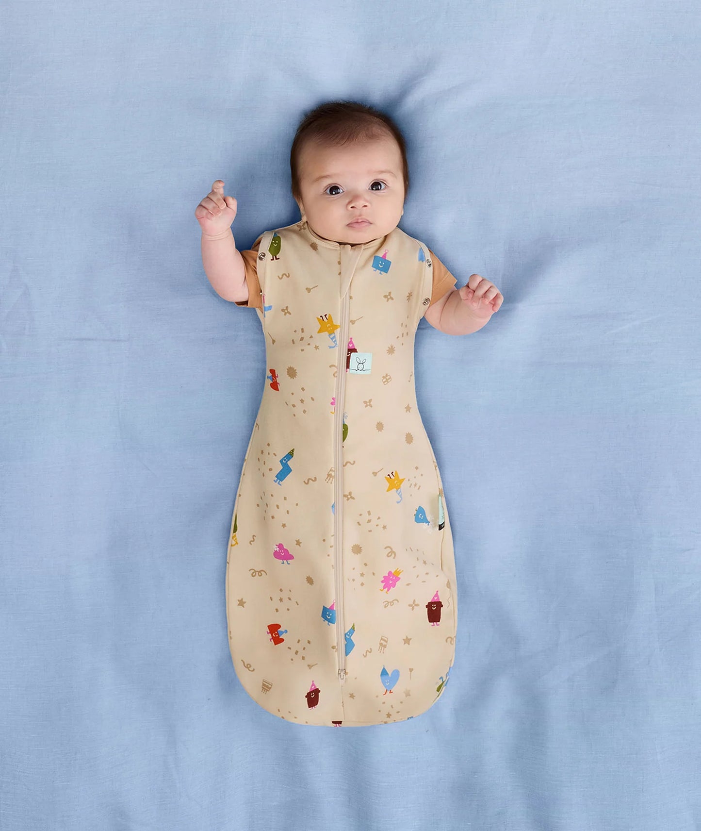 Ergo Pouch Cocoon Swaddle Bag 1.0 TOG - Birthday Blobs