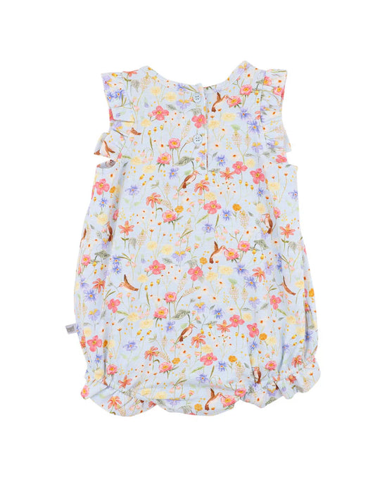 Fox & Finch Songbird Print Frill Bodysuit